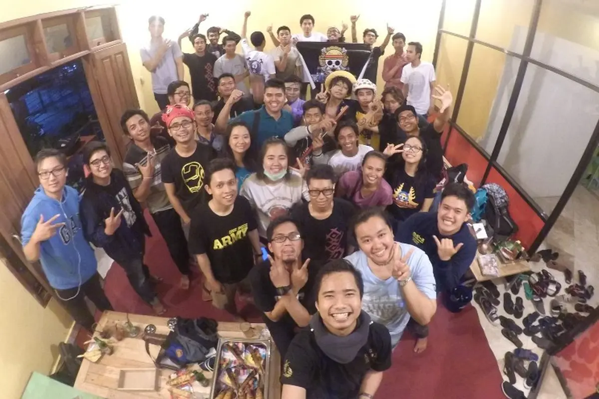 Meriahnya Ulang Tahun Pertama Komunitas One Piece Bali