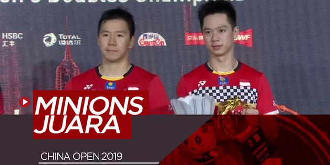 VIDEO: Marcus Gideon / Kevin Sanjaya Juara China Open Setelah Taklukkan The Daddies