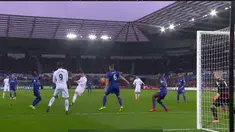 Berita video gawang Leicester City dibobol dengan tendangan voli dari bek Swansea City, Alfie Mawson. This video presented by BalBall.