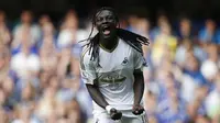 Striker Swansea City, Befetimbi Gomis. (AFP/Adrian Dennis)