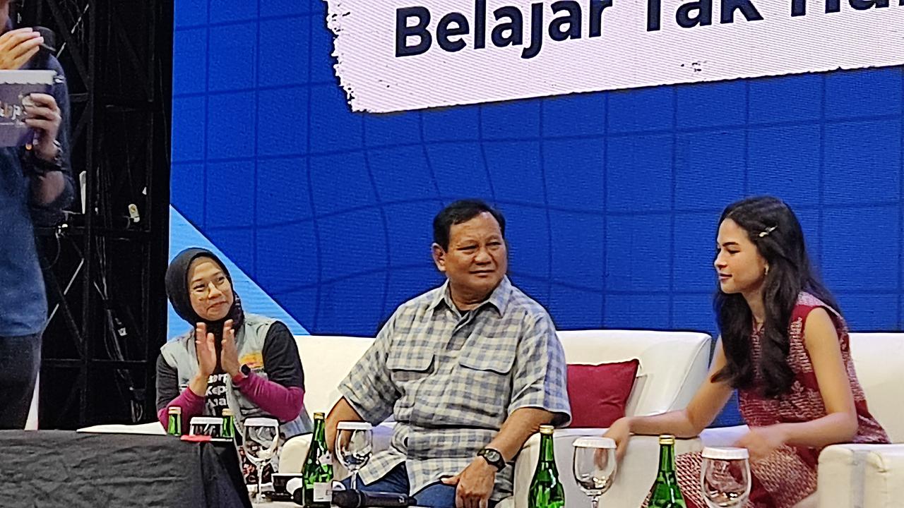 Ketua Umum Partai Gerindra Prabowo Subianto menceritakan pengalamannya saat masa sekolah dahulu.