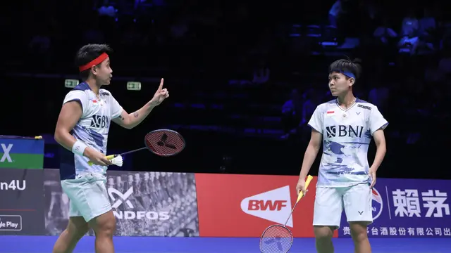 Apriyani Rahayu/Siti Fadia Silva Ramadhanti - Kejuaraan Dunia Bulu Tangkis 2023 - Bulu Tangkis