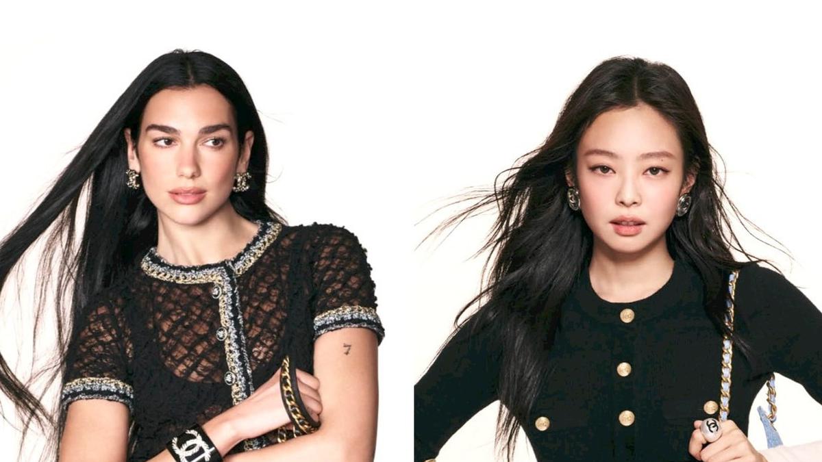 Dari Partner Duet sampai Fashion, 8 Adu Gaya Dua Lipa-Jennie BLACKPINK Bintangi Kampanye CHANEL 25 Handbag