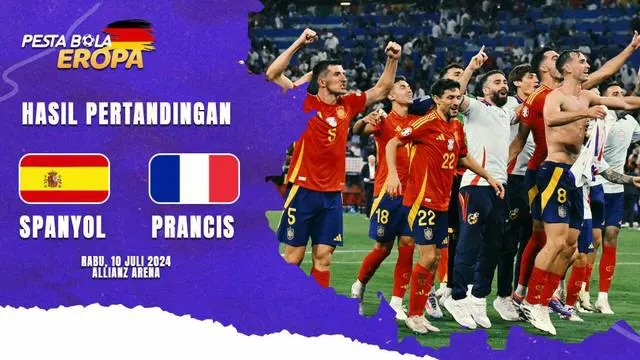 Berita video Timnas Spanyol berhasil lolos ke babak final Euro 2024 usai hajar Timnas Prancis 2-1. Lamine Yamal jadi kunci kemenangan La Furia Roja.