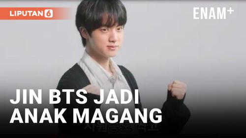 VIDEO: Jin BTS Jadi Anak Magang Kantor Maple Story