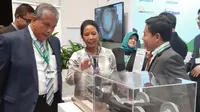 Menteri BUMN Rini Soemarno mengunjungi the “1st Pacific Exposition” di SkyCity Convention Center, Auckland, Selandia Baru pada Jumat (12/07/2019).