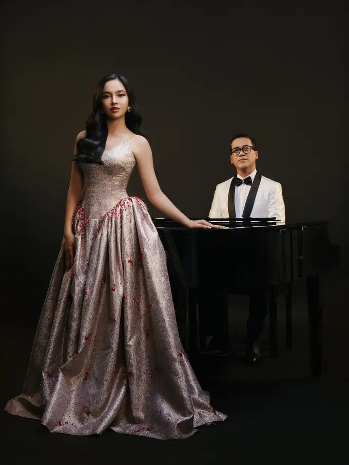 Lyodra dan Andi Rianto berkolaborasi dalam lagu "Sang Dewi". (Foto: Istimewa)