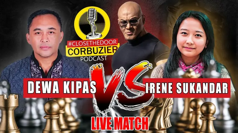 Duel WGM Irene Sukandar Vs Dadang Subus alias Dewa Kipas