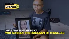 Laporan langsung dari Semarang, suasana rumah duka WNI  korban penembakan di Texas, AS.
