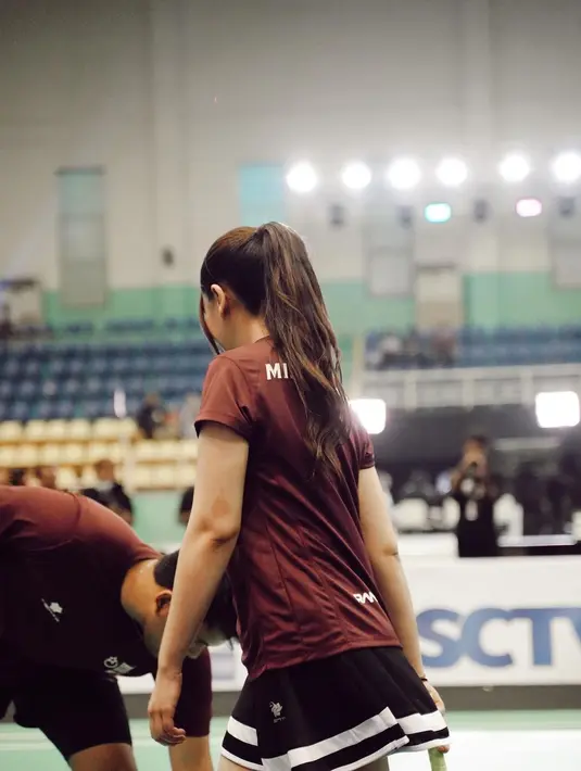 Di sela-sela momen bulutangkis tersebut, Aaliyah rupanya mengunggah foto-foto bersama Thariq Halilintar. Keduanya pun terlihat begitu mesra.  Kemesraan keduanya sukses bikin penggemar baper. [@aaliyah.massaid]