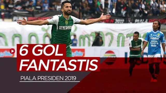 Berita video gol-gol fantastis yang tercipta pada fase grup Piala Presiden 2019. Siapa yang paling fantastis?