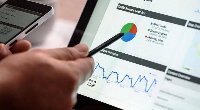 Ilustrasi Digital Marketing, Pemasaran Digital, Google Analytic