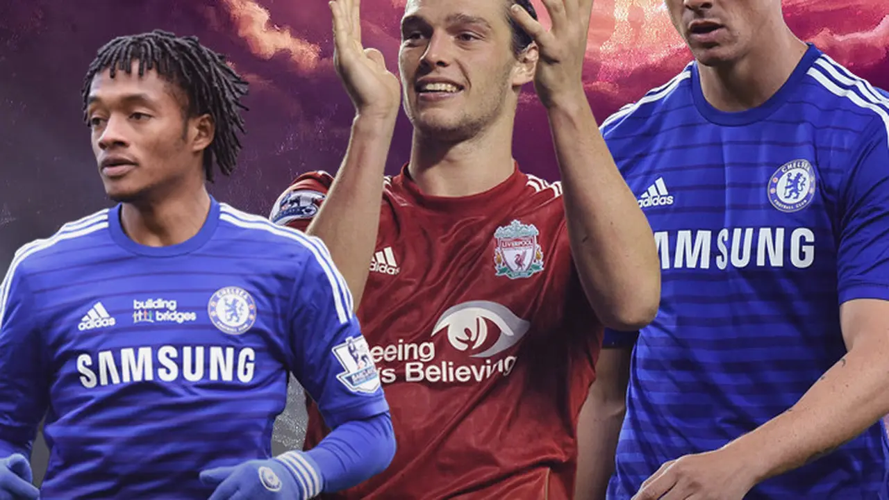 Ilustrasi - Fernando Torres, Juan Cuadrado, Andy Carroll