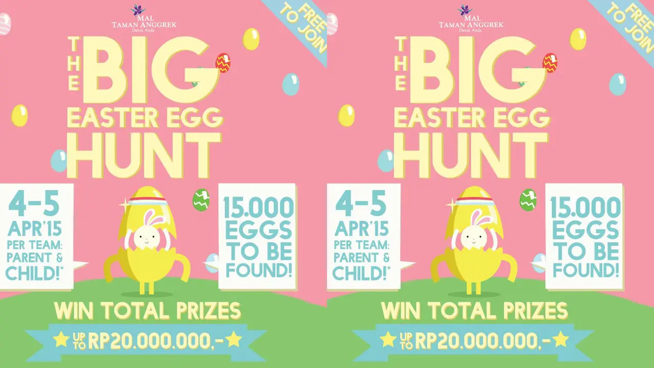 The Big Easter Egg Hunt - Mal Taman Anggrek 0415 1