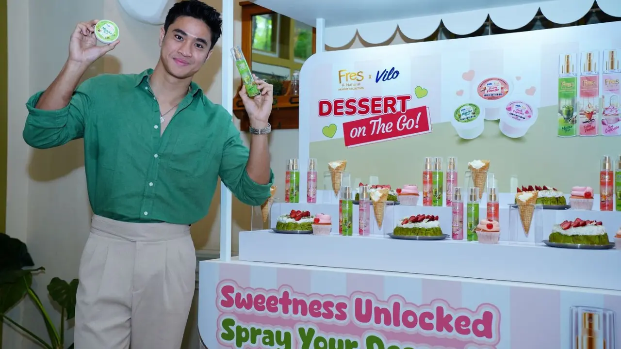 Fres & Natural Rilis Dessert Collection, Kolaborasi dengan Vilo Gelato Hadirkan Tiga Wewangian Dessert