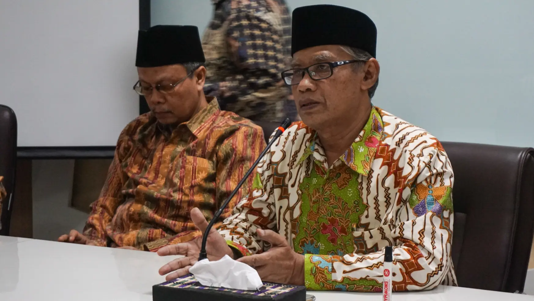 Ketua PP Muhammadiyah Haedar Nashir. (Liputan6.com/Fajar Abrori)