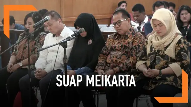 Bupati Bekasi non-aktif Neneng Hasanah dituntut [enjara 7,5 tahun penjara dan denda Rp250 juta oleh jaksa penuntut umum.