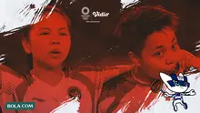 Ilustrasi - Greysia Polii/Apriyani Rahayu Gaya Ekpresif (2) (Bola.com/Adreanus Titus)