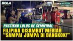 Momen hangat terlihat dari para pemain Filipina setelah mengalahkan Timnas Indonesia U-22 dalam laga Grup C cabang sepak bola SEA Games 2025, Senin (08/12/2025). Mereka tampak mendapatkan sambutan meriah dari fans dan keluarga mereka yang menonton la...