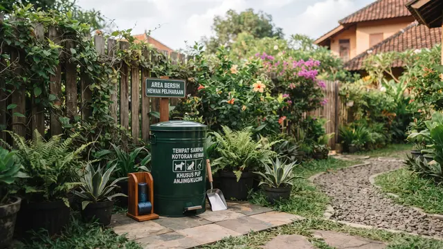 Tempat Khusus untuk Kotoran Hewan