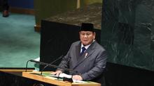 Presiden RI Prabowo Subianto menghadiri Konferensi Internasional Tingkat Tinggi di Gedung Majelis Umum Perserikatan Bangsa-Bangsa (PBB). (Biro Pers Sekretariat Presiden)