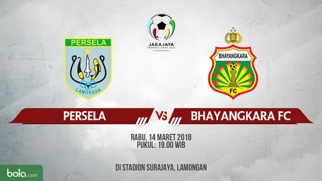 Persela Lamongan Vs Bhayangkara FC