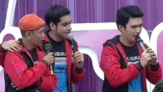 Trio Ubur-Ubur membawakan lagu Cari Pahala dalam acara inBox SCTV (05/07/2014). 