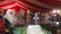 Wali Kota Surabaya Eri Cahyadi saat acara peresmian pembangunan fisik Rumah Sakit Umum Daerah (RSUD) Surabaya Timur.