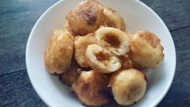 Tape Goreng Isi Gula Merah