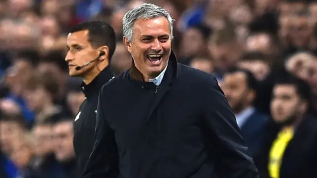 Jose Mourinho (c) AFP