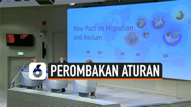 VIDEO: Uni Eropa Rombak Aturan untuk Para Imigran, Kenapa?