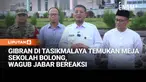 Wakil Gubernur Jawa Barat Erwan Setiawan menjelaskan terkait kunjungan Wakil Presiden Gibran Rakabuming Raka di Tasikmalaya, Jawa Barat, Selasa (20/1).