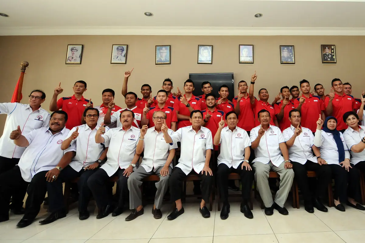 Pelepasan Tim Voli Indonesia