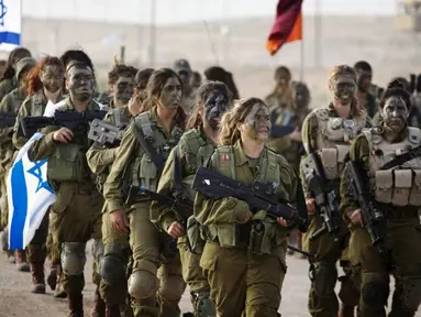 Tidak hanya pria, Israel ternyata memiliki pasukan cantik yang ikut angkat senjata (Istimewa:flickr.com/Israel Defence Forces)