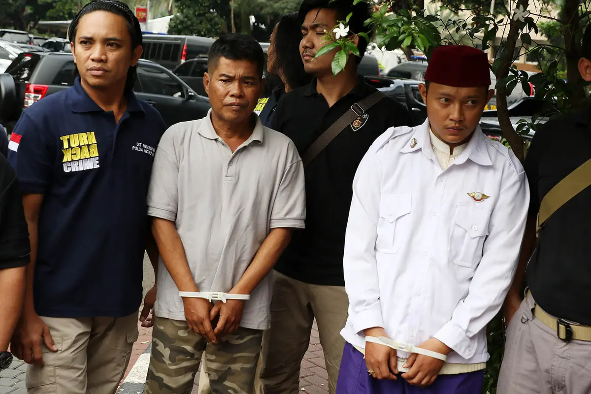 Polisi Tunjukkan Dua Terdua Pelaku Persekusi