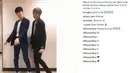 WINNER juga membuat video Tik Tok, Hoony dan Yoon terlihat menari sambil mengikuti irama lagu EVERYDAY. (Foto: instagram.com/tiktok_kr)