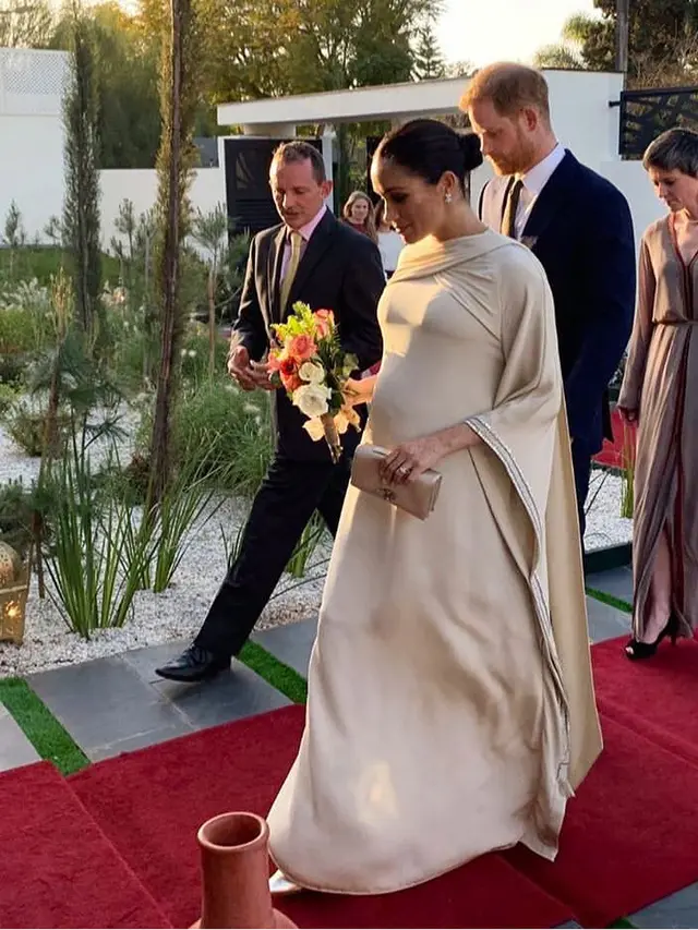 Meghan Markle dress Morocco