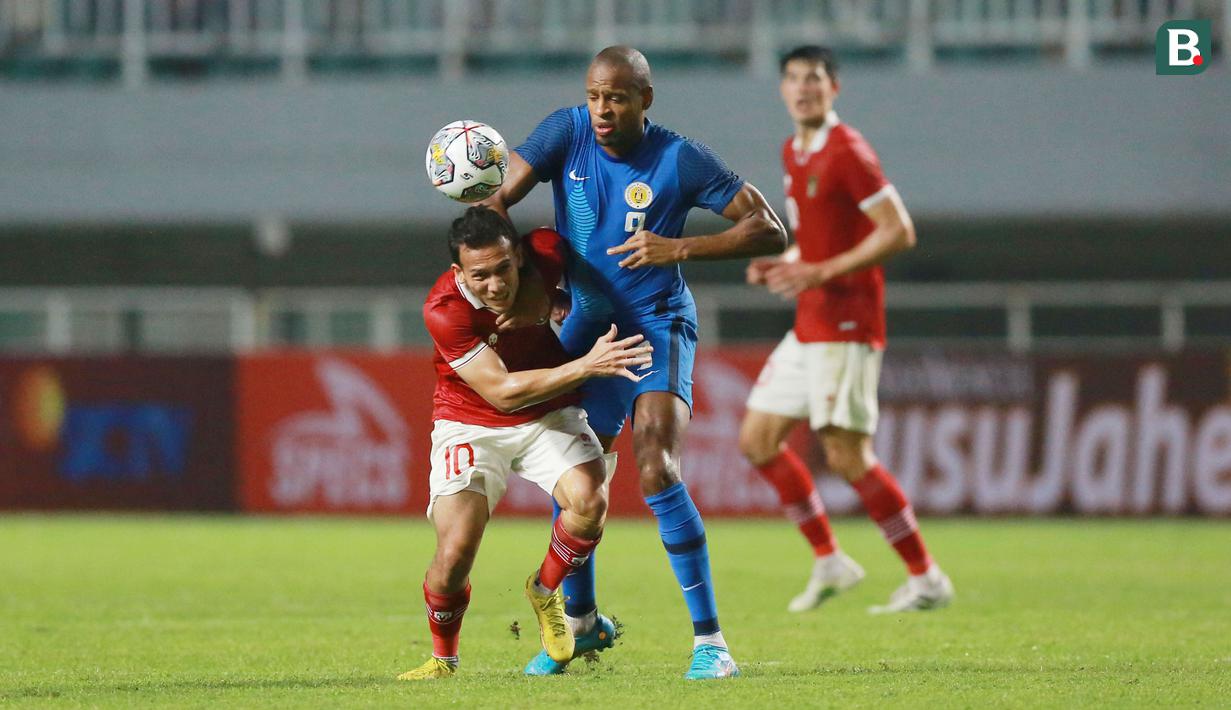 Meski tampil ngotot dan keras namun Curacao harus kembali mengakui kekalahan dari Timnas Indonesia pada FIFA Matchday dengan skor 1-2. (Bola.com/M Iqbal Ichsan)
