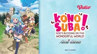 Sinopsis Konosuba Season 3 di Vidio: Petualangan Seru yang Kembali Menggebrak Dunia Isekai
