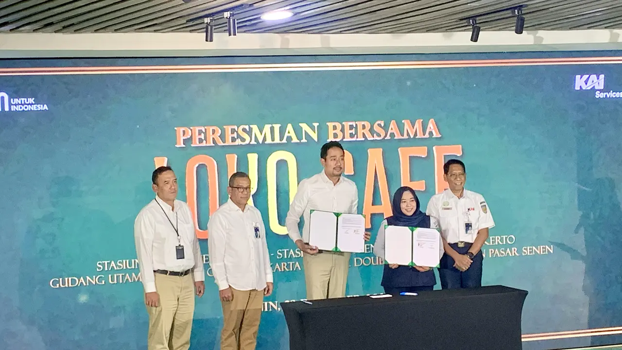 KAI Gandeng BRI Hadirkan Transaksi Digital di Loko Cafe dan Resto on Train