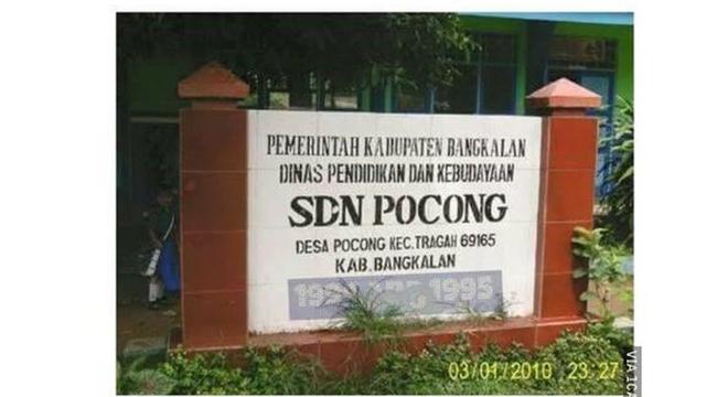 6 Nama Sekolah Dasar Di Indonesia Ini Bikin Senyum Nyengir Hot Liputan6 Com