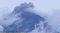Rabu Pagi, Gunung Semeru Alami Erupsi Beberapa Kali