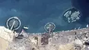 Beberapa pulau di Dubai, Uni Emirat Arab (REUTERS/NASA) 