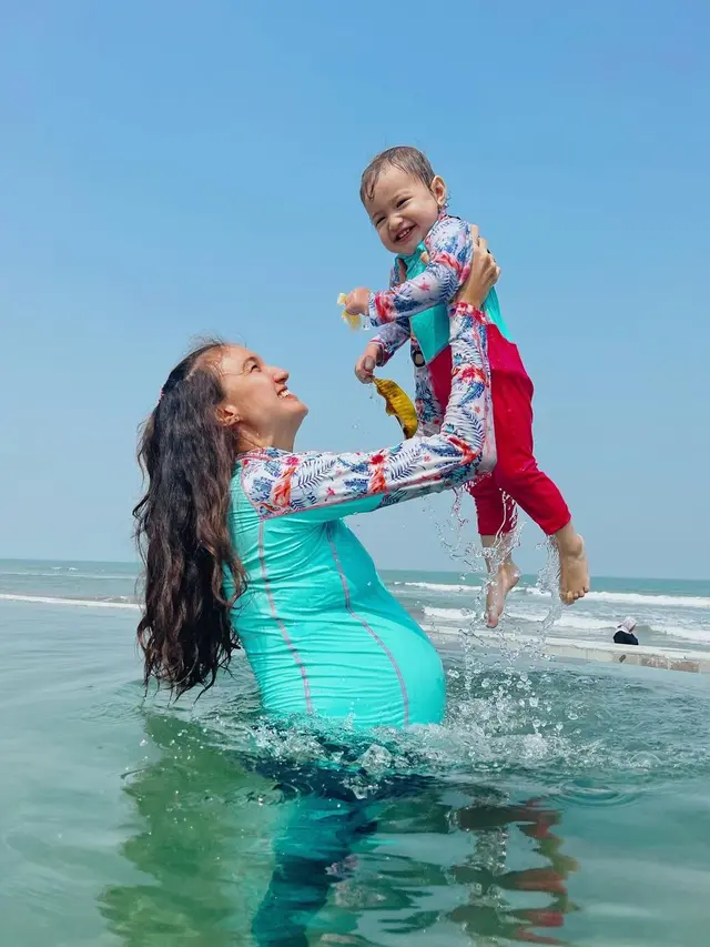 Djiwa anak Nadine dan Dimas Anggara