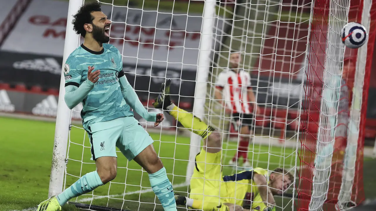 FOTO: Hajar Sheffield United, Liverpool Jaga Asa ke Zona Liga Champions