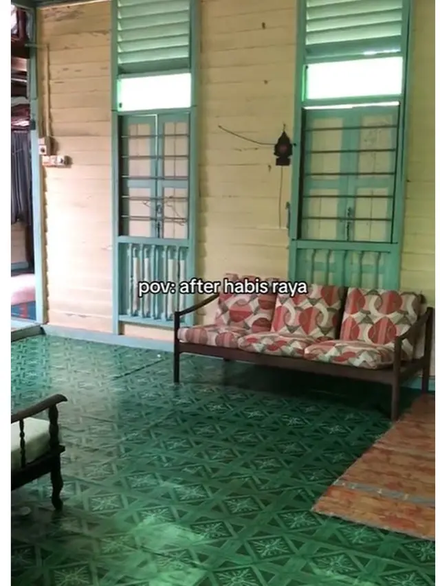 Wanita Ini Bagikan Kondisi Rumah Pasca Lebaran, Keramaian Desa Kembali Sunyi