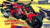 Honda CB 250RR merupakan versi naked yang akan menjadi penantang Kawasaki Z250SL dan Yamaha MT25.