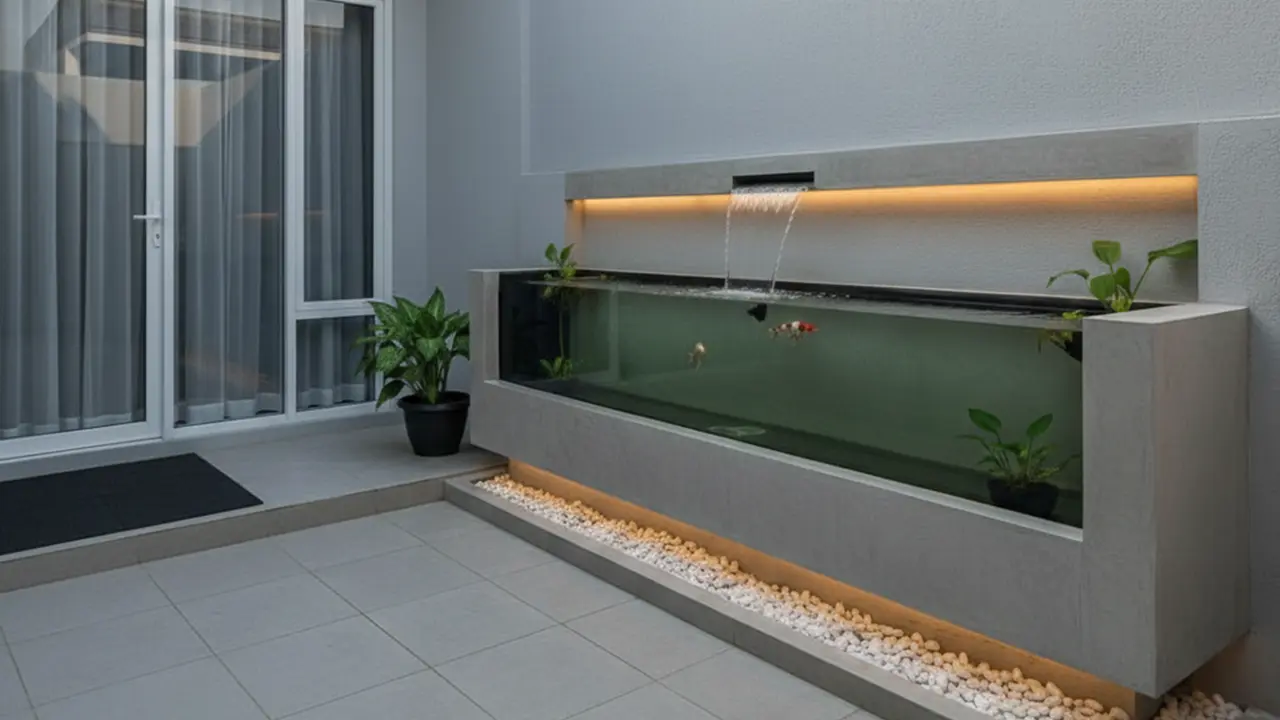 Model Kolam Ikan Minimalis