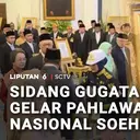 Sidang Gugatan Gelar Pahlawan Nasional Soeharto
