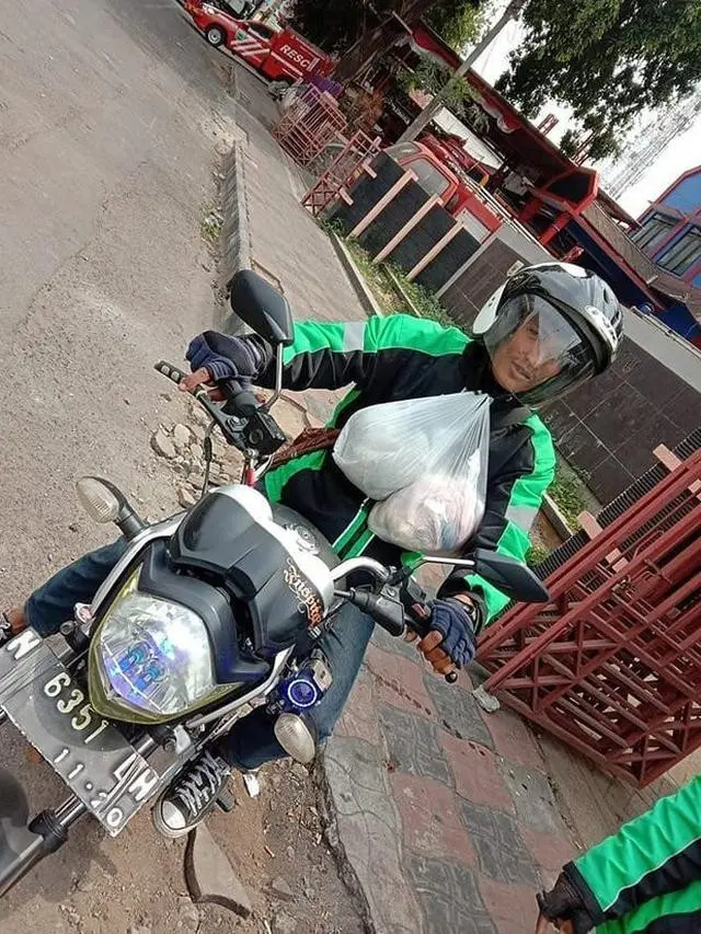 Kumpulan Potret Kreativitas Ojol yang Tiada Tanding Tiada Banding (ist)